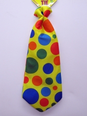 Jumbo Polka Dot Clown Tie