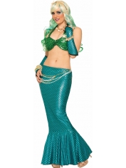 Mermaid Tail Skirt Blue