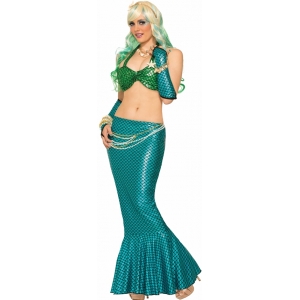 Mermaid Tail Skirt Blue