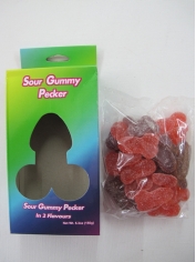 Sour Gummy Pecker - Hens Night Toys