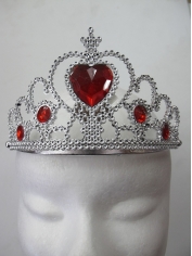 Birthday Tiara With Red Heart