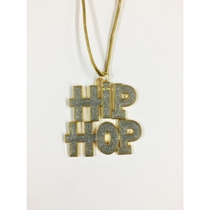 Hip Hop Necklace Bling Necklace - Gold Chain Necklace