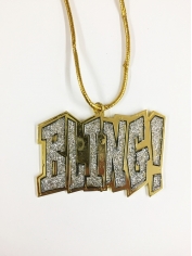 Bling Necklace - Gold Chain Necklace