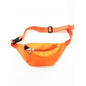 Neon Orange Bum Bag - 80's Costumes