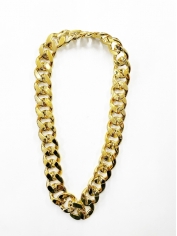 Long Gold Chunky Bling Necklace