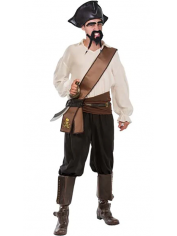 Pirate Sword Sash - Mens Pirate Costume Belt 