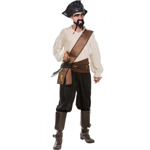 Pirate Sword Sash - Mens Pirate Costume Belt 