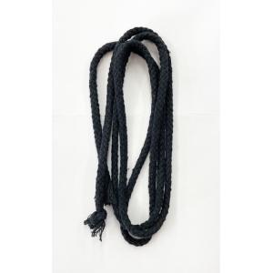 Black Rope Belt - Mens Costume Belt