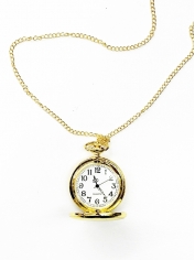 Pocket Watch Gold - Bling Necklaces