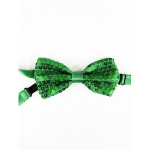Green Sequin Bow Ties - St Patricks Day Costumes