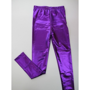 Metallic Purple Leggings