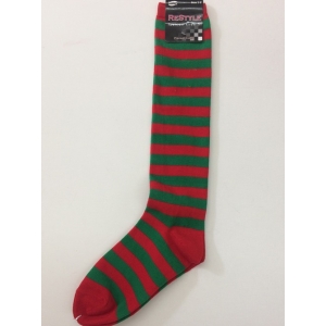 Elf Socks - Christmas Elf Costume Knee-high Socks