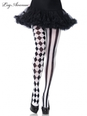 Harlequin Pantyhose - Costumes Stockings