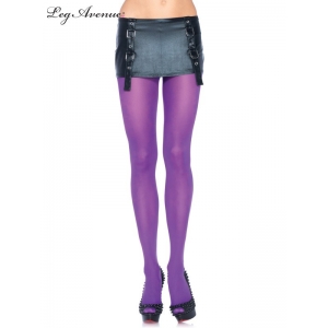 Nylon Tights Purple - Leg Avenue Pantyhose and Tights