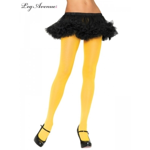 Nylon Tights Yellow - Leg Avenue Pantyhose and Tights