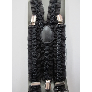 Black Lace Suspenders