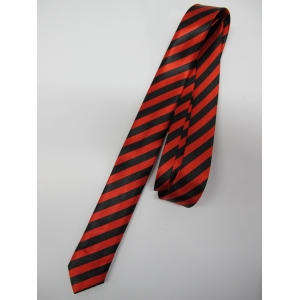 Red Stripe Tie - Costume Accessories