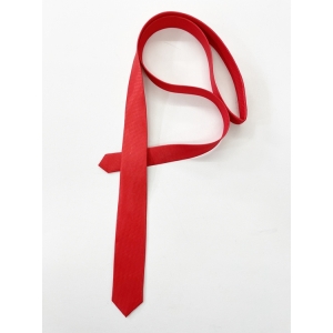 Red Skinning tie - Costume Accessories