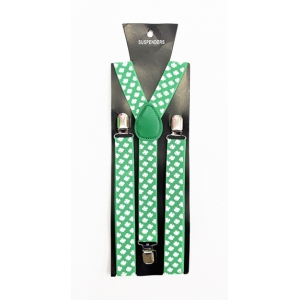 Shamrock Suspenders - St Patricks Day Costumes