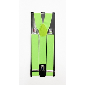 Bright Green Suspenders - St Patricks Day Costumes