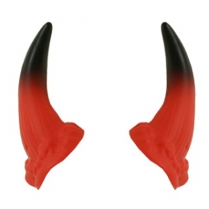 Large Horns - Halloween Makeup