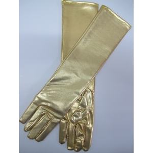 Metallic Gold Gloves
