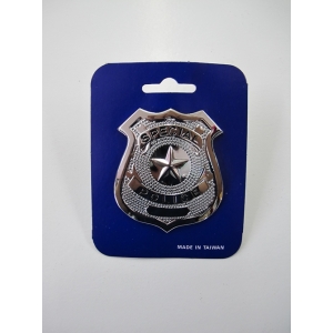 Metal Police Badge - Police Costume Accessories