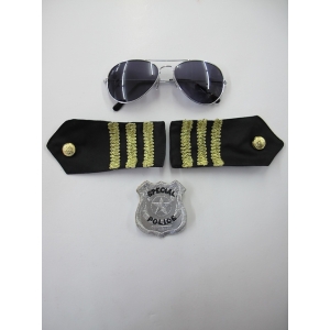 Special Police Badge Set - Police Costume Accessories