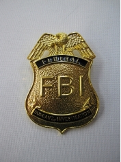 FBI Badge - Plastic Toy