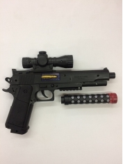 SWAT Police Pistol with Sound - Police Costume Guns
