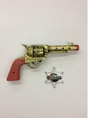 Cowboy Gun Set - Plastic Toy