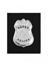 Metal Police Badge Wallet - Police Costumes