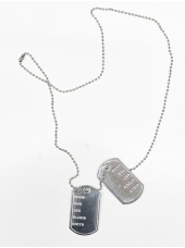 Army Dog Tag - Army Costume Necklace