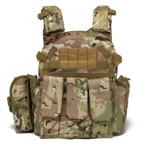 Army Vest Camouflage Vest - Mens Army Costume