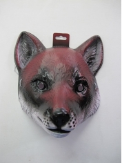 Large Fox Mask - Plastic Animal Mask