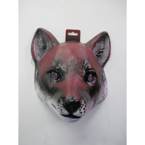 Large Fox Mask - Plastic Animal Mask