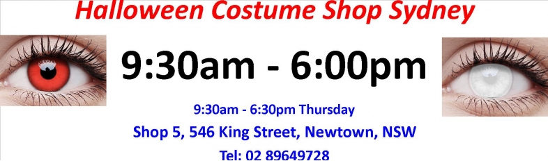 Costume Shop Sydney | Halloween Costumes | Costumes Sydney | Halloween ...