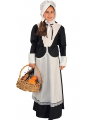 Children Pilgrim Costume Pilgrim Girl Set - Kids Book Week Costumes	