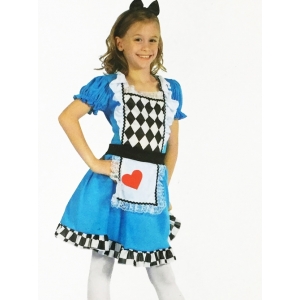 Children Wonderland Costume Alice Costume - Kids Book Week Costumes