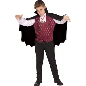 Children Vampire Costume Vampire Boy Costume - Kids Halloween Costumes