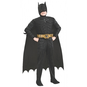Children Dark Knight Batman Costume - Kids Superhero Costumes