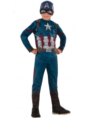 Children Captain America Costume - Kids Superhero Costumes