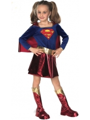 Supergirl Deluxe - Children DC Costumes