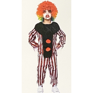 Killer Clown Costume - Kids Halloween Costumes 