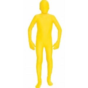 Children Yellow Morphsuits - Kids Book Week Costumes