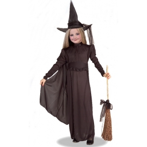 Children Black Witch Costume - Kids Halloween Costumes