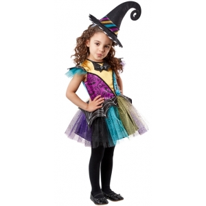 Children PATCHWORK WITCH Costume - Kids Halloween Costumes
