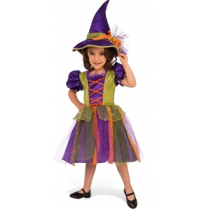 Children Pumpkin Witch Costume - Kids Halloween Costumes