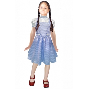 Children Blue Girl Costume - Kids Book Week Costumes