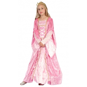 Children Deluxe Pink Princess Costume - Kids Book Week Costumes
